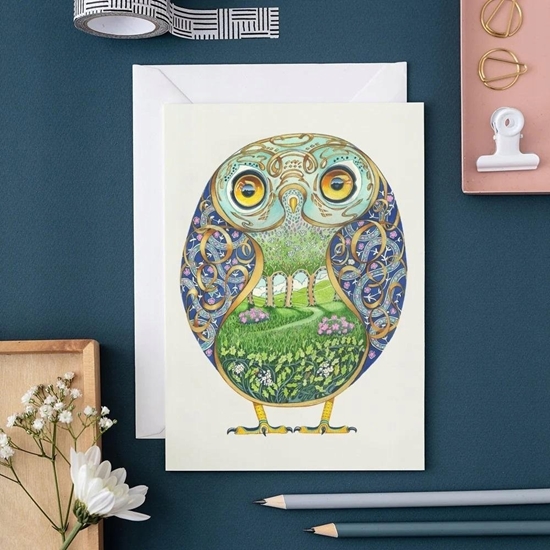 Picture of Karnet A146 B6 + koperta Sówka