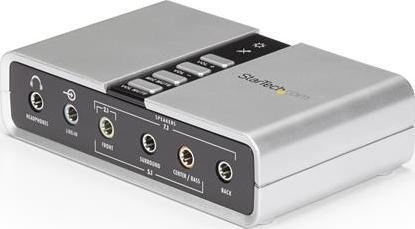 Picture of System przekazu sygnau AV StarTech Adap StarTech USB Soundbox 7.1 SPDIF Digital Audio