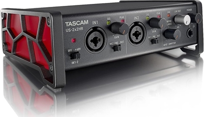 Picture of Karta dwikowa Tascam Tascam US-2x2HR - Interfejs USB audio/MIDI wysokiej rozdzielczoci (2 wejcia, 2 wyjcia)