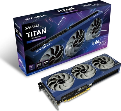 Attēls no Karta graficzna Sparkle Arc B580 Titan OC 12GB GDDR6 (SB580T-12GOC)