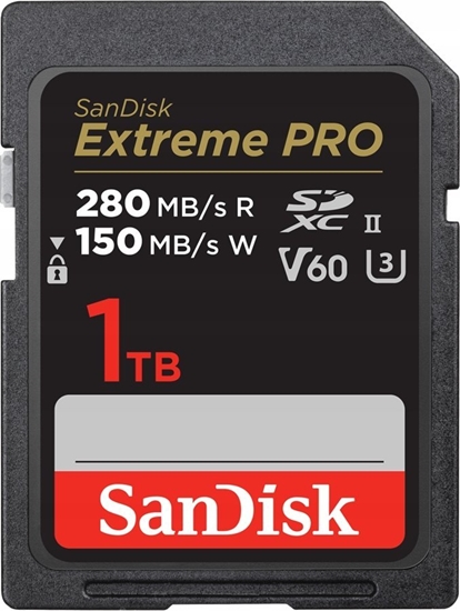Изображение Karta SanDisk Extreme PRO SDXC 1 TB UHS-II/U3 V60 (002154950000)