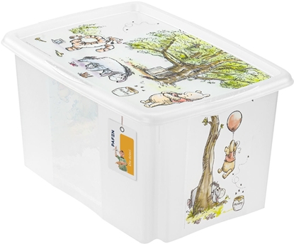 Picture of Kaste ar vaku 45L Karolina "Winnie the Pooh" 55 5x40x30cm caurspidiga 4052396078770
