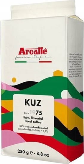 Изображение Kawa mielona Arcaffe Kuz - Kawa bezkofeinowa mielona 250g