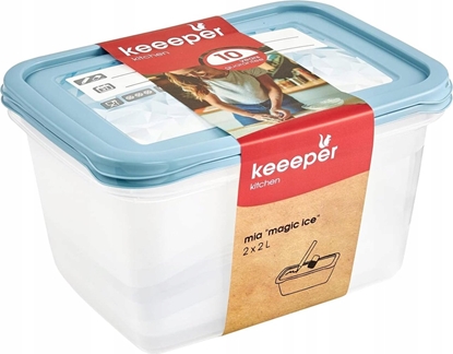 Picture of Keeeper Keeeper Komplet Pojemników Mia Magic Ice2x2l 306926...
