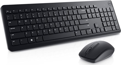 Picture of Dell Keyboard and Mouse KM3322W Keyboard and Mouse Set, Wireless, Batteries included, LT, Black
