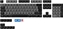 Picture of Keychron Sharkoon SKILLER SAC20, keycap (black, 115 pieces, ISO layout (DE))