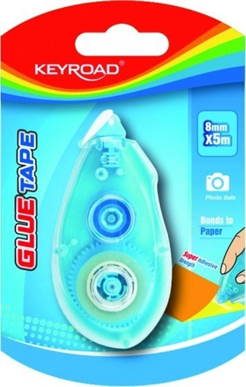 Изображение Keyroad Klej w tamie KEYROAD, permanentny, 8mmx5m, blister