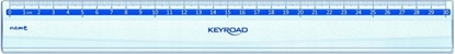 Attēls no Keyroad Linijka plastikowa KEYROAD, 30cm, transparentna, 24 szt., pudeko