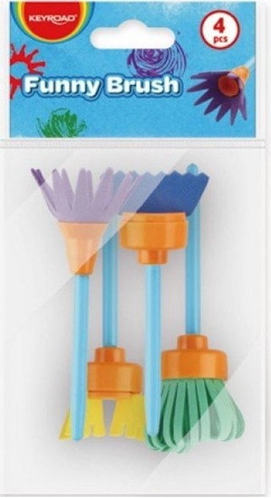 Picture of Keyroad Pdzle KEYROAD, 4szt., kreatywne, zawieszka, mix kolorów