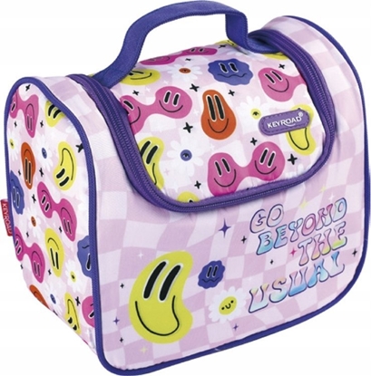 Attēls no Keyroad Torba na lunch KEYROAD, termiczna, 22x20x12,5 cm, Smile
