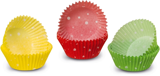 Picture of Keksinu papira forminas 100 gab. krasainas Easy Bake O 4 3 x 2 3 cm 8006043008609