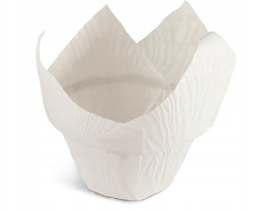 Picture of Keksinu papira forminas 12 gab. baltas Air Fryer O8 5x8cm  8006043022414