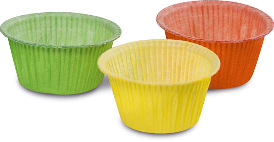 Picture of Keksinu papira forminas 6 gab. krasainas Easy Bake O 5 x 4 cm 8006043008623