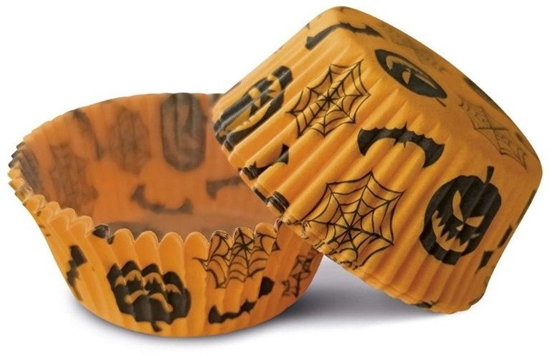 Изображение Keksinu papira forminas 60 gab. Helovini O 7 x 3 cm  8006043019155