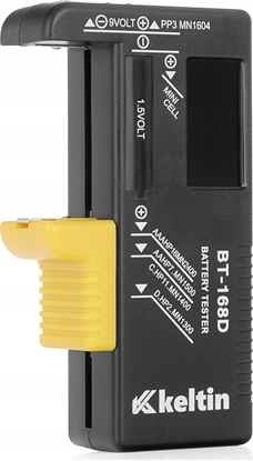 Attēls no KELTIN Cyfrowy miernik  tester baterii i akumulatorków (100)