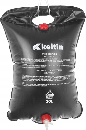 Picture of KELTIN Prysznic turystyczny 20L (solarny) (50)