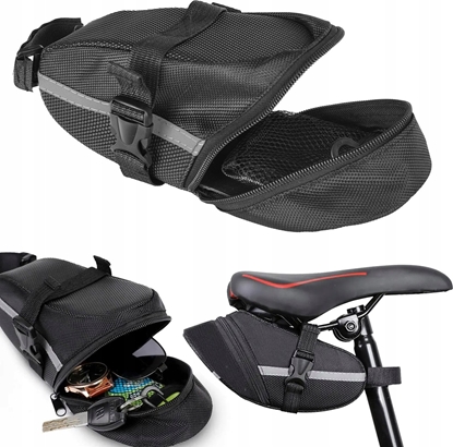 Attēls no KELTIN Torba  sakwa rowerowa tylna pod siodeko (100)