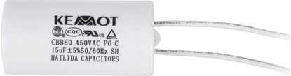 Picture of Kemot Kondensator 15uF 450V do silników jednofazowych