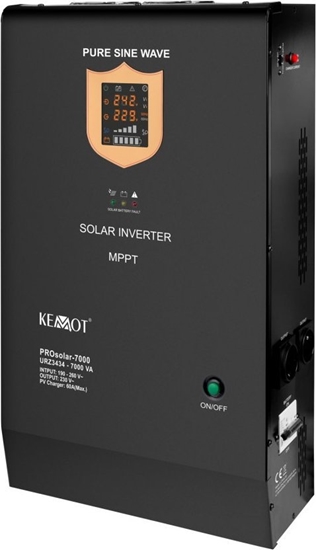 Picture of Kemot Przetwornica solarna nacienna ( inwerter ) KEMOT PROsolar-7000 ( 48V 230V 7000VA/5000W )