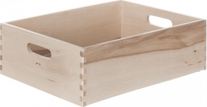 Attēls no Kesper Skrzynka uniwersalna, z listewek buk 40 x 30 x 14cm