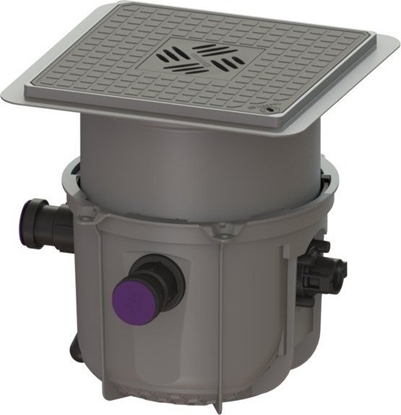 Attēls no Kessel Przepompownia Minilift S, zabudowa podogowa, pokrywa czarna