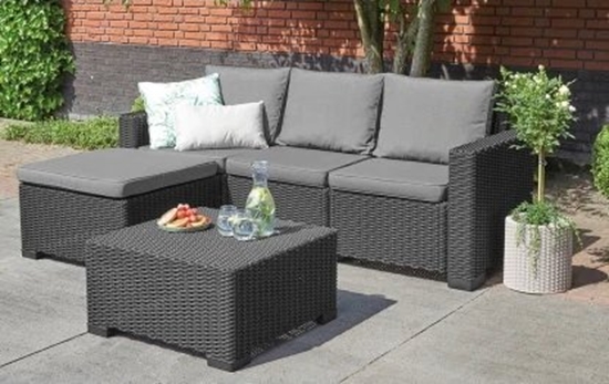 Picture of Keter Komplet mebli California grafit