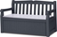 Изображение Keter awka ogrodowa ze schowkiem EDEN GARDEN BENCH BOX, grafitowy/jasny szary 250076 KETER