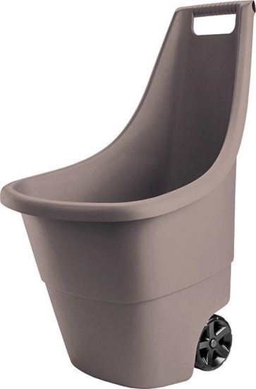 Изображение Keter Plastikowy wózek ogrodowy EASY GO BREEZE 50L - brzowy