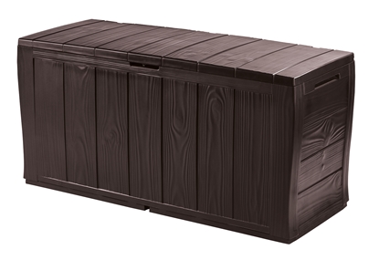 Изображение Keter Sherwood Storage Box uzglabāšanas kaste  270L brūna 29198596590