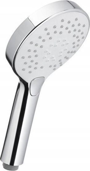 Изображение KFA ANGELIT RCZKA NATRYSKOWA 3-FUNKCYJNA, Z PRZYCISKIEM, OKRGA, BIAY-CHROM