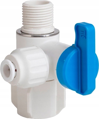 Изображение KFA KTOWY ZAWÓR ODCINAJCY DO PODCZENIA BATERII FILTRUJYCH 3/8x3/8x1/4"