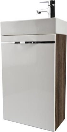 Изображение KFA Szafka podumywalkowa Vedea 40cm biay + brz (5906031448031)