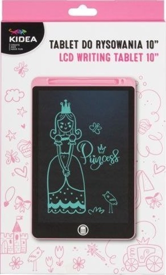 Изображение Kidea Tablet do rysowania 10C Róowy Kidea