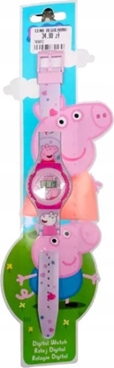 Attēls no Kids Euroswan Zegarek cyfrowy KE02 ECO winka Peppa. Peppa Pig (bez plastikowego opakowania) PP09046 Kids Euroswan