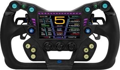 Изображение Kierownica Cube Controls GTX2 czarno-niebieska (GTX2-BLK300BLU)