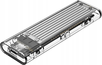 Attēls no Orico Orico TCM2-C3 M.2 NVME to USB-C 10Gb/s Disk Drive - Gray