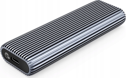 Attēls no Kiesze dyskowa M.2 NVME USB-C 3.2 - szara
