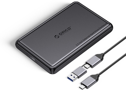 Picture of Kiesze obudowa na dysk DDL25-C3 2.5'' HDD / SSD USB-C 5Gb/s - czarna ORICO