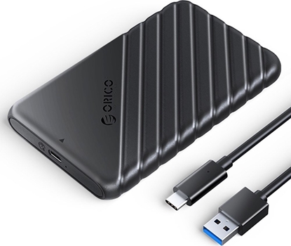 Attēls no Kiesze Orico Obudowa dysku 2,5" USB-C 3.1 6Gbps czarna (25PW1-C3-BK-EP)