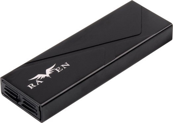 Изображение Kiesze SilverStone SilverStone SST-RVS03 M.2 SSD-Gehäuse, USB-C