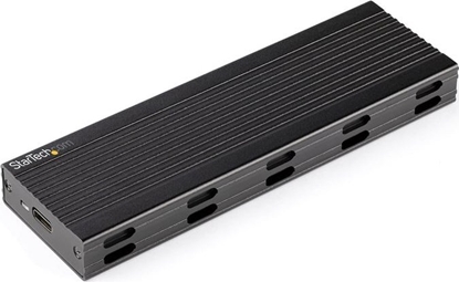 Изображение Kiesze StarTech StarTech SM2E1BMU31C obudowa do dysków twardych Obudowa SSD Czarny M.2