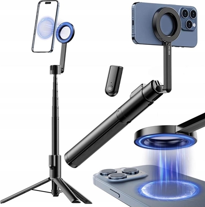 Picture of Kijek SELFIE Stick Statyw 1.36m na Magnes MagSafe Telefon Smartfon + PILOT / MG-003 PRO