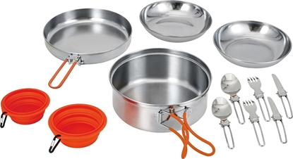 Picture of King Camp Zestaw Naczy Turystycznych Kempingowych KING CAMP Adventurer I Pro