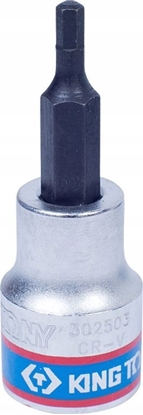 Picture of King Tony KING TONY KLUCZ IMBUS 3/8"  3mm x 50mm