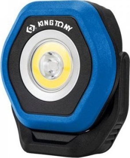 Picture of King Tony LAMPKA KIESZONKOWA 7W COB LED + 3W SMD, UCHWYT I MAGNES (1 SZT)