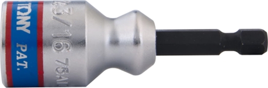 Picture of King Tony NASADKA DO PRTÓW GWINTOWANYCH 14mm DO WKRTAREK 1/4" x 66mm (ZAKRES 13.2 - 14.3mm) King Tony