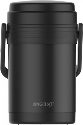 Attēls no KingHoff Termos obiadowy KH-1396 1.5 l Czarny