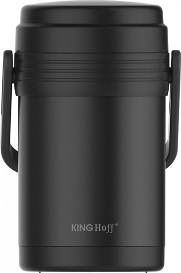 Picture of KingHoff Termos obiadowy KH-1396 1.5 l Czarny