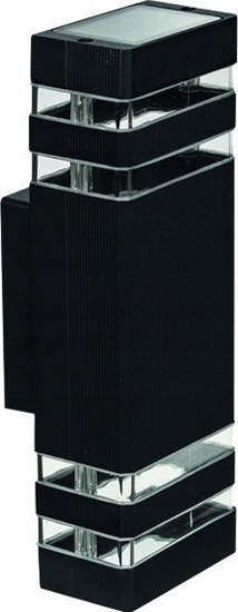 Picture of Kinkiet ECOLIGHT2 Eco Light OE-1C EC79004 kinkiet zewntrzny lampa cienna ogrodowa IP54 2X35W GU10 czarna