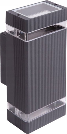 Picture of Kinkiet ECOLIGHT2 Eco Light OE-3S EC79035 kinkiet zewntrzny lampa cienna ogrodowa IP54 2X35W GU10 230V antracyt